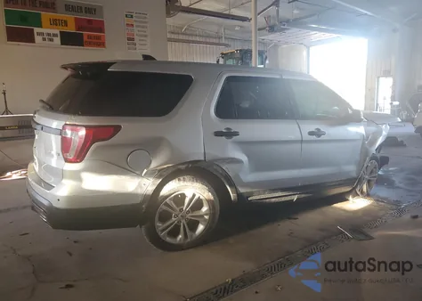 2016 Ford Explorer Police Interceptor from USA, damaged, VIN 1FM5K8ATXGGA20406